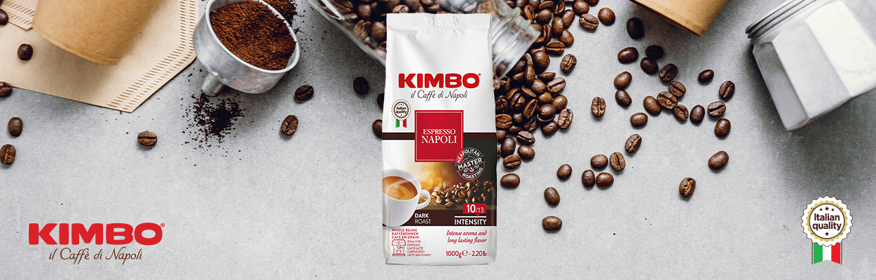 Kimbo Espresso Napoli Café en grains 1 kg