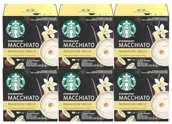Kapsułki Nescafé Dolce Gusto STARBUCKS® Vanilla Macchiato 6x12 sztuk