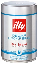 Kawa ziarnista illy Decaf - bezkofeinowa 250g