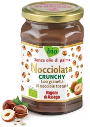 Krem z orzechów laskowych Nocciolata CRUNCHY 250g BIO