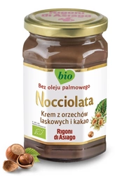 Krem z orzechów laskowych Nocciolata BIO 250g