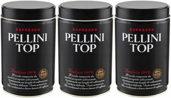 Kawa mielona Pellini Top 3x250g 100% Arabica