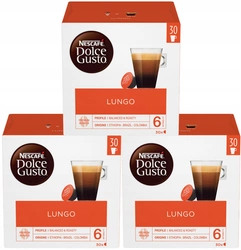 Kapsułki Nescafé Dolce Gusto Lungo 3x30 sztuk